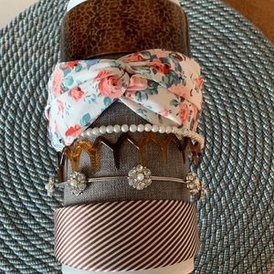 6 piece headband lot assorted